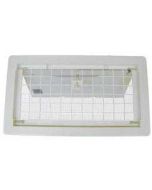 WITTEN MANUAL OPEN/CLOSE FOUNDATION VENT WHITE FITS R/O 8"X16"