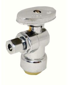 PROBITE ANGLE VALVE CHROME 1/2