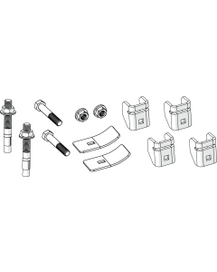 XI2-24 HARDWARE FOR CONCRETE SET SOLD EACH BUT 2/CTN 