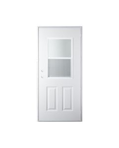 REAR ENTRY STEEL 32X76 RH HINGE VERTICAL SLIDER OUTSWING