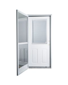 DOOR 6PNL 32X76 MINI BLIND 6