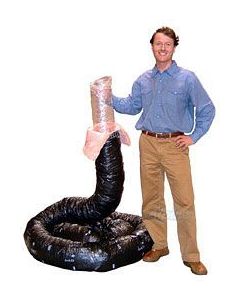 INSULATED FLEXABLE HEATING/AC DUCT 12