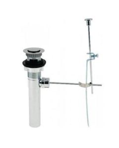 LAVATORY DRAIN ASSEMBLY W/POP UP NO OVERFLOW CHROME FINISH