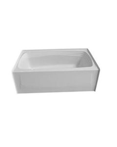 TUB 54X27 CENTER DRN WHT
