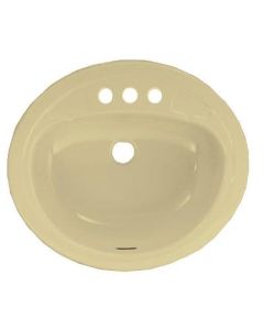 SINK LAVATORY 17X19.5 MARBLE BISCUIT