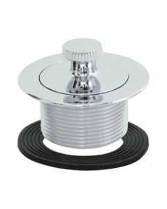 TUB DRAIN TURN & LIFT CHROME FINISH