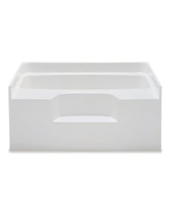 TUB 54X42 GARDEN  STYLE  WHITE  FIBERGLASS 5 YEAR WARRANTY