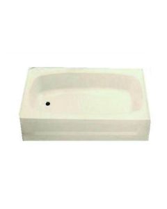 TUB 54X28 FIBRGLASS LEFT HAND DRAIN BISCUIT 5 YEAR WARRANTY