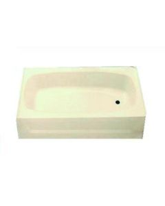 TUB 54X28 FIBRGLASS RIGHT HAND DRAIN BISCUIT 5 YEAR WARRANTY