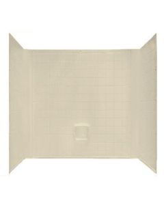 TUB SURROUND 54X27 ABS IVORY 1 PIECE