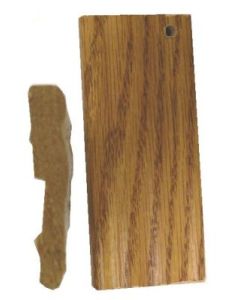 FARMYARD HICKORY CHAIR RAIL 2 1/8