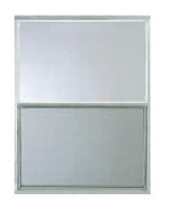 WINDOW VERTICAL SLIDER 14X27 MILL FINISH EXTERIOR W/SCREEN