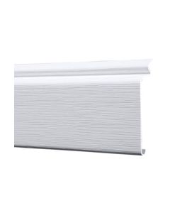 PREMIUM PLUS TOP TRIM FRONT CHANNEL 11' WHITE SOLD EACH