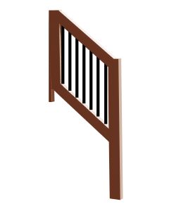 WOOD DECK SIDE RAIL FOR 35