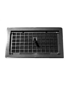 WITTEN MANUAL OPEN/CLOSE FOUNDATION VENT BLACK FITS  R/O 8