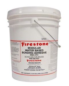 ROOFING WATER BASED BONDING ADHESIVE 5 GAL WHITE FOR EPDM