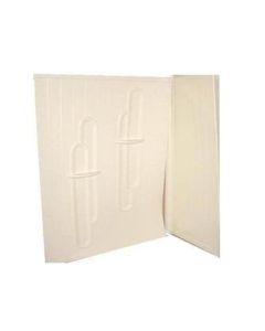 SHOWER WALL 54X28  ABS IVORY 3 PIECE