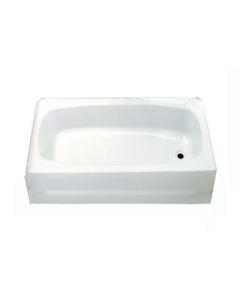TUB 54X27 ABS WHITE RIGHT HAND DRAIN WITH FOAM PLATFORM