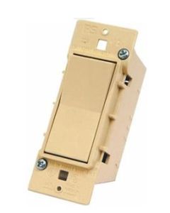 SELF CONTAINED ELECTRICAL SWITCH IVORY 1 WAY