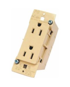 SELF CONTAINED ELECTRICAL OUTLET IVORY