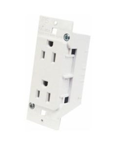 SELF CONTAINED ELECTRICAL OUTLET WHITE