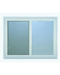 WINDOW 30X39 HORIZONTAL SLIDER WHITE VINYL THERMAL PANE 20 YR WARRANTY while supply last